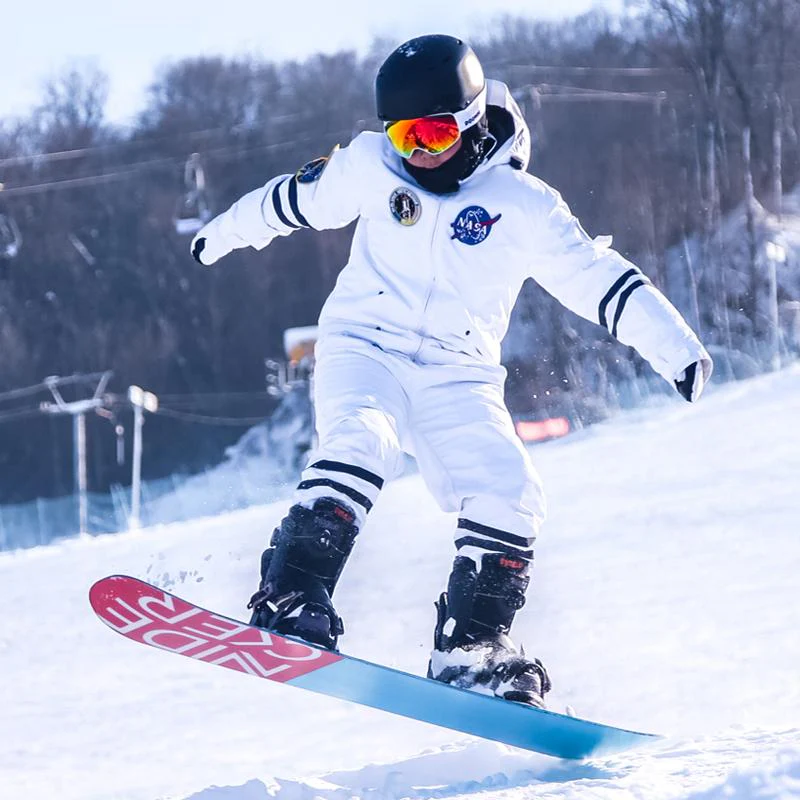 Girls Unisex Doorek Nasa Space Waterproof Ski Suit One Piece Snowsuits - Image 5