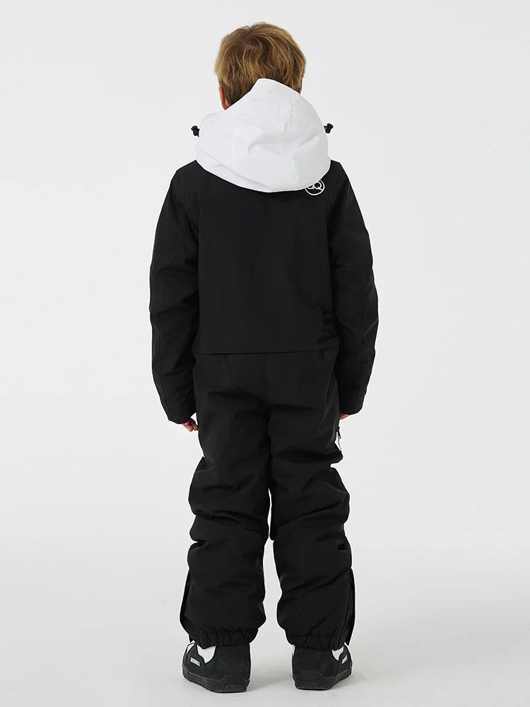 Kid's Unisex Mountain Explorer Waterproof One Piece Snow Suits - Image 5