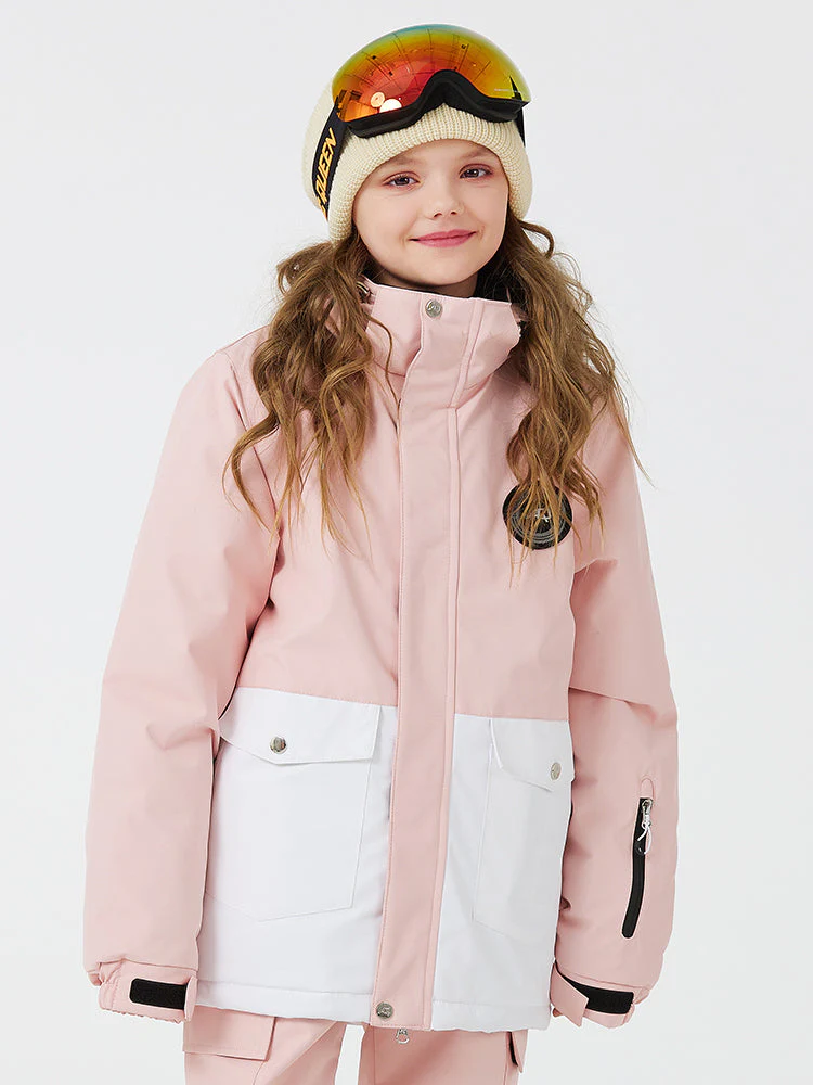 Kid's Unisex Mountain Explorer Waterproof Snow Jacket - Image 2