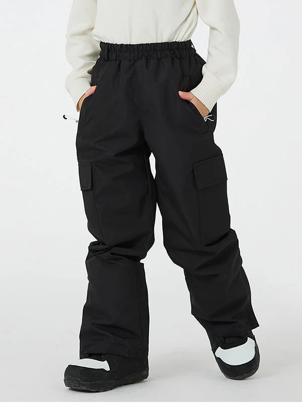 Kid's Unisex Mountain Explorer Waterproof Snow Pants - Image 9