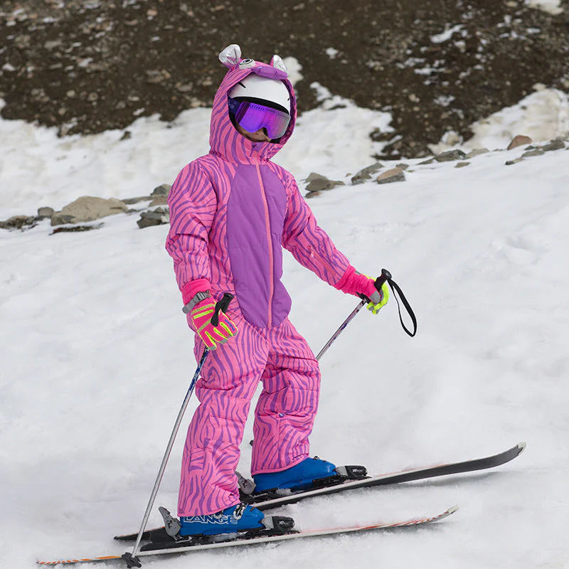 Kids Unisex Waterproof Winter Animal Friendly One Piece Jumpsuit Snowsuits - Image 7