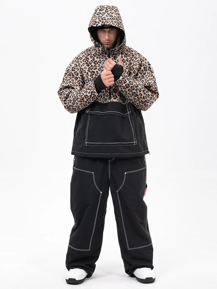 Men’s Mountain Vibe Pullover Jacket & Urban Freerider Baggy Snow Pants Set - Image 25