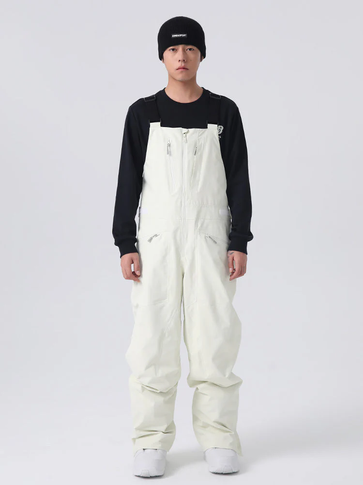 Men’s Searipe Unisex Urban Trek Durable Baggy Snow Bibs Overalls - Image 6