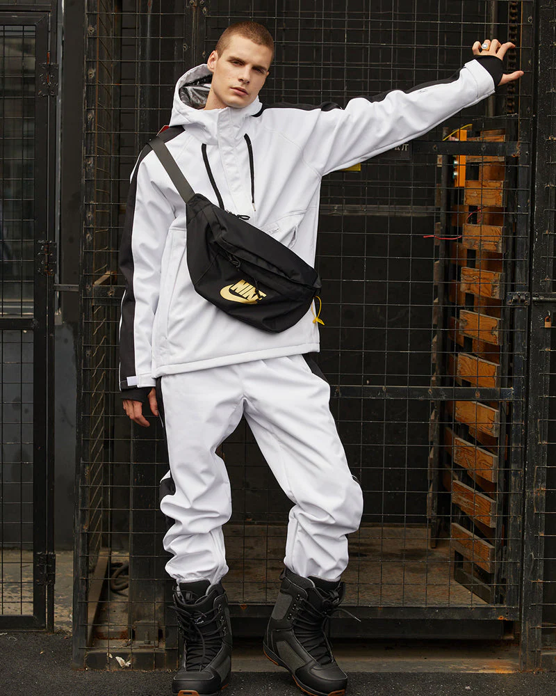 Men's RAWRWAR Young Fashion Unisex Snowboard Jackets & Pants Set - Image 5