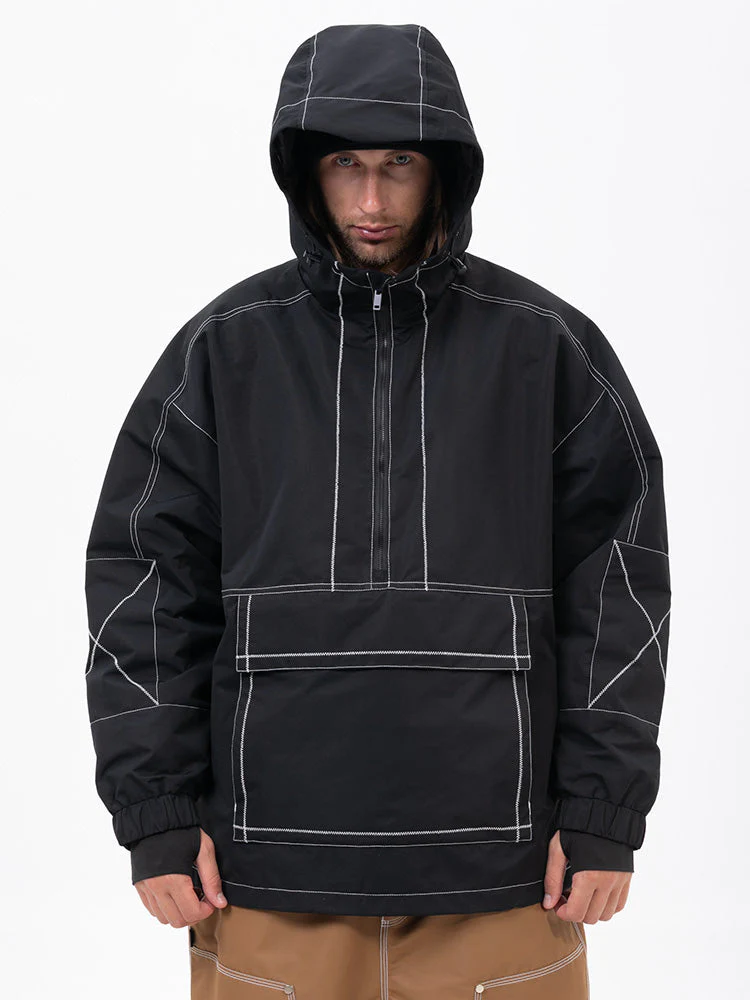 Men's All Season Mountain Vibe Streetstorm Pullover Snowboard Jacket