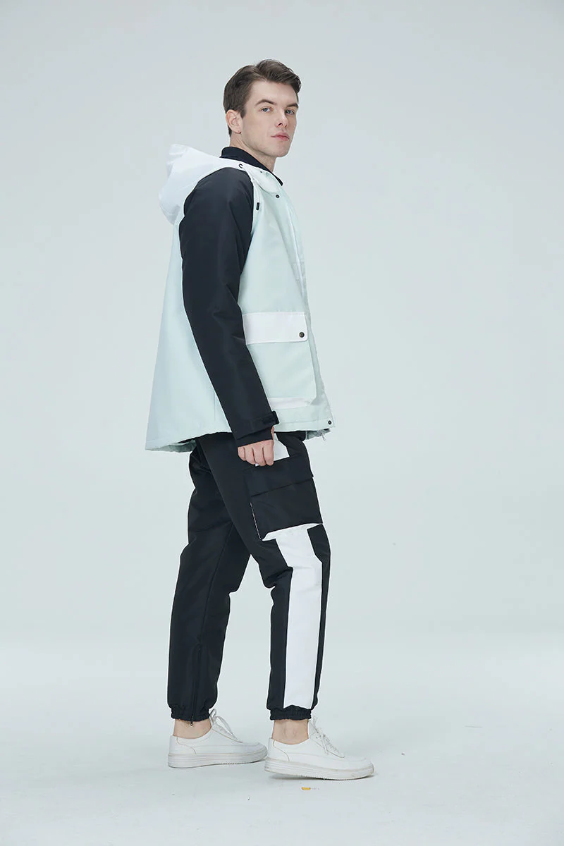 Men's Arctic Queen Divided Sky Colorblock Snow Suits - Image 11