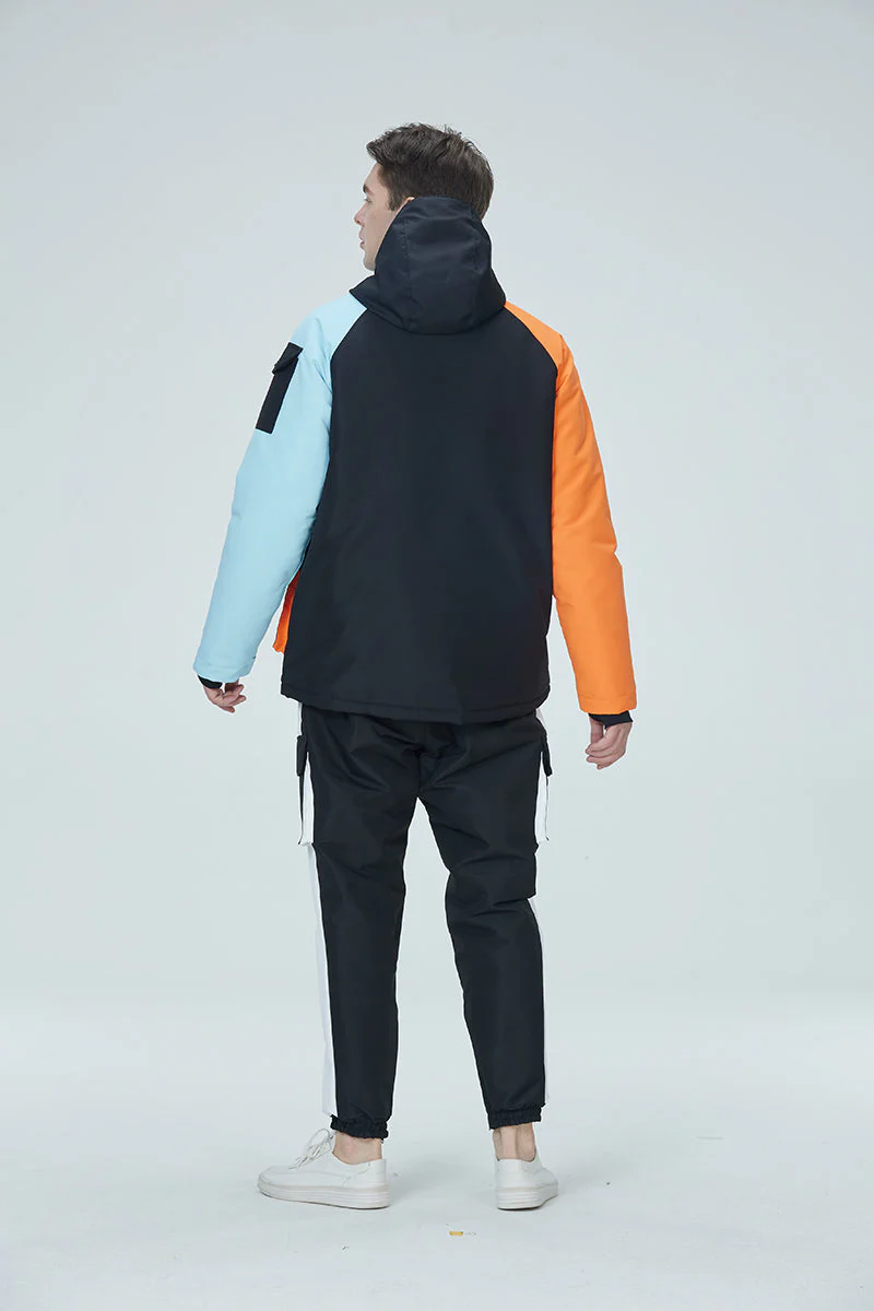 Men's Arctic Queen Divided Sky Colorblock Snow Suits - Image 4