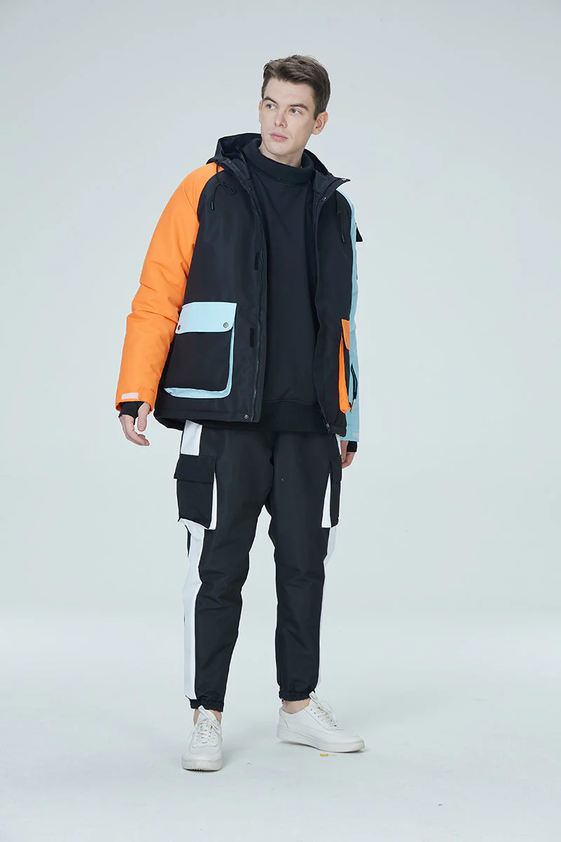 Men's Arctic Queen Divided Sky Colorblock Snow Suits - Image 5