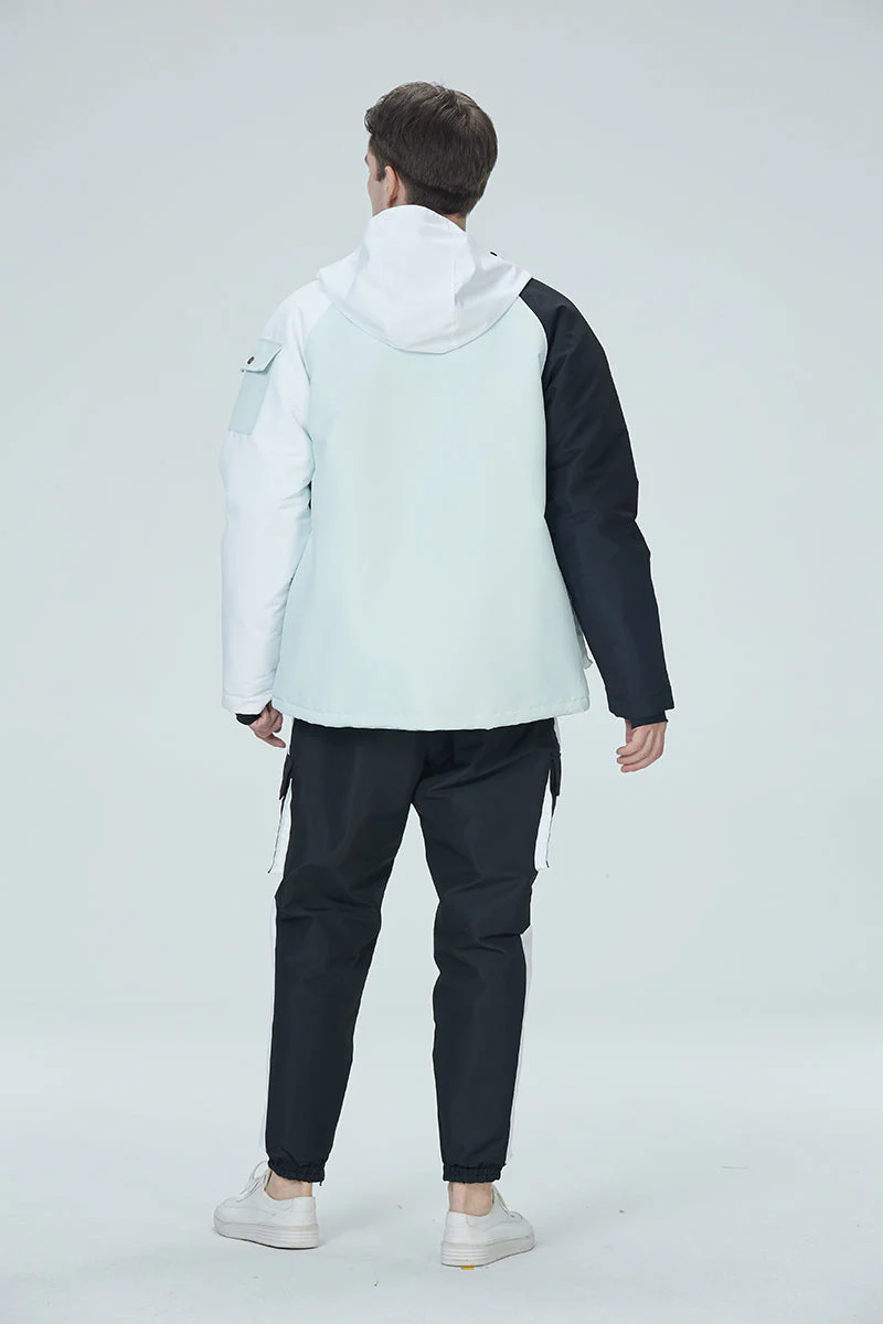 Men's Arctic Queen Divided Sky Colorblock Snow Suits - Image 9