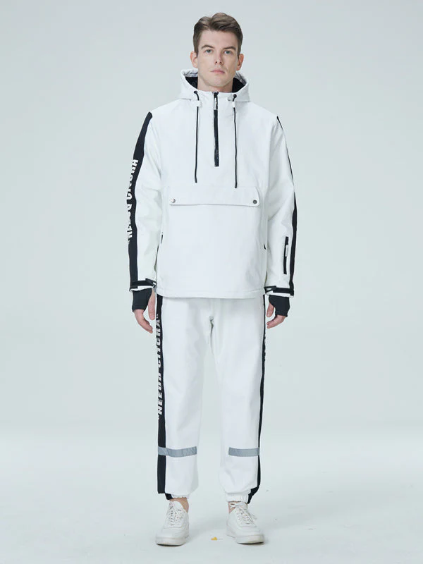 Men's Arctic Queen Winter Guide Stripe Reflective Snow Suits - Image 8