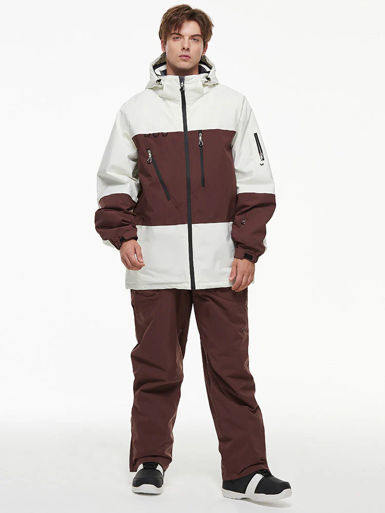 Men's Backcountry Mountain Explorer Thermal Snow Jacket & Overalls Bibs - Image 2