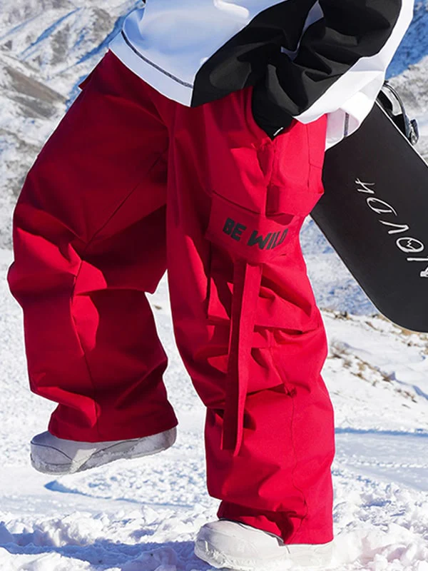 Men's Born To Be Wild Mountain Chill Baggy Snow Pants - Image 5