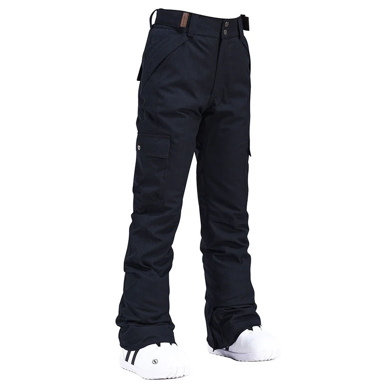 Men's Snow Copper Insulated Waterproof Winter Snowboard Ski Bib Pants - Image 2