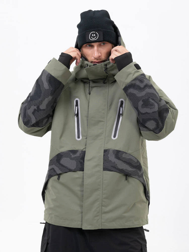 Men's Chillform Glow Trail Reflective Camo Snow Jacket