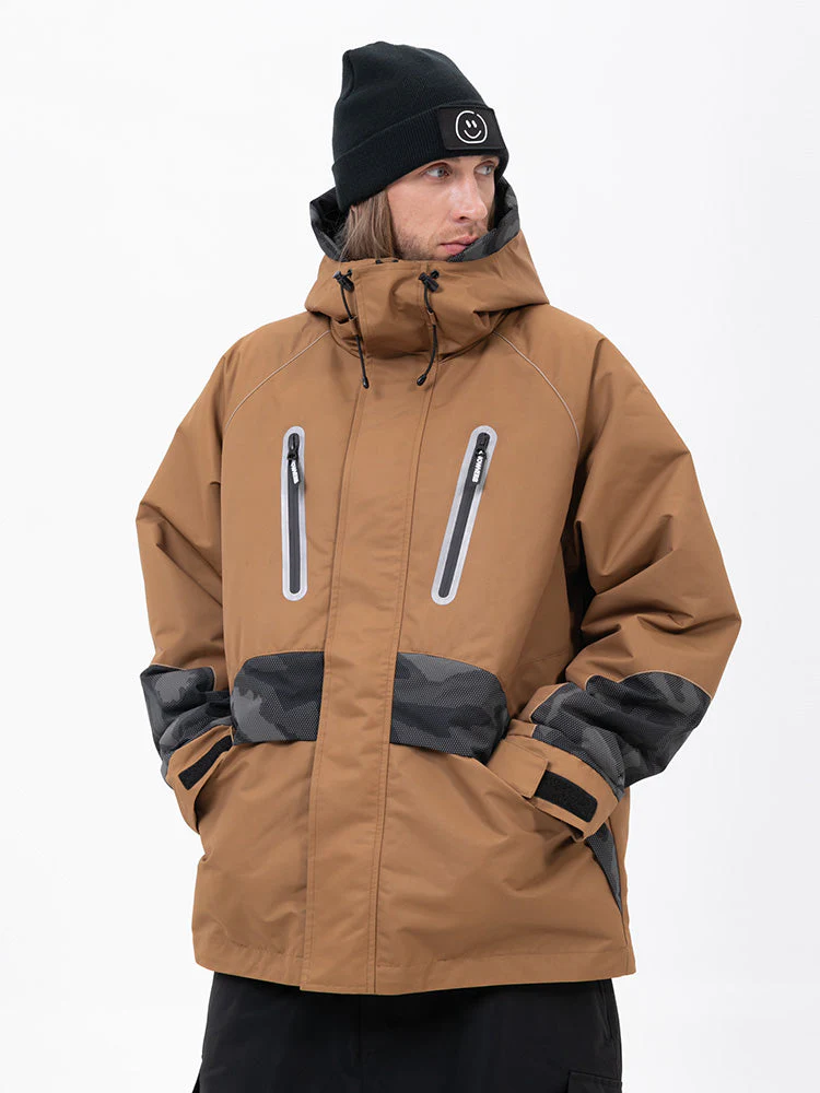 Men's Chillform Glow Trail Reflective Camo Snow Jacket - Image 9