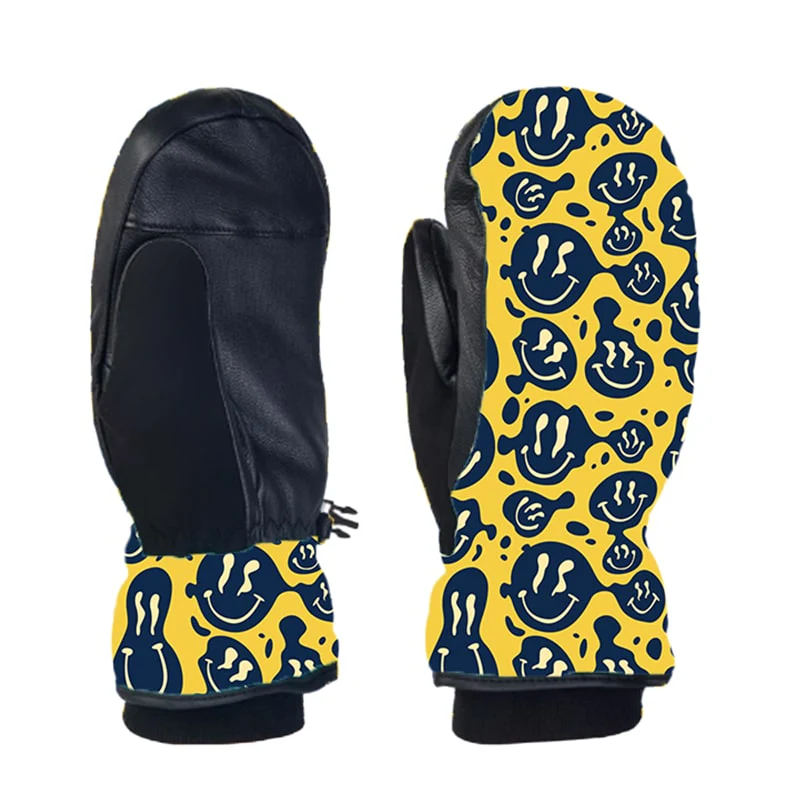 Men's ChillVibe Graphic Snowboard Mittens - Image 4