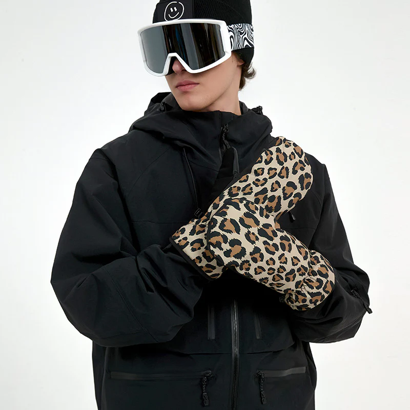 Men's ChillVibe Graphic Snowboard Mittens - Image 5