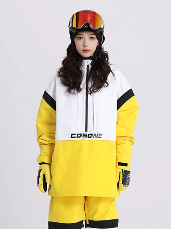 Men's Cosone Powdreamer Colorblock Anorak Snow Jacket - Image 5
