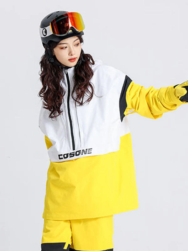 Men's Cosone Powdreamer Colorblock Anorak Snow Jacket - Image 6