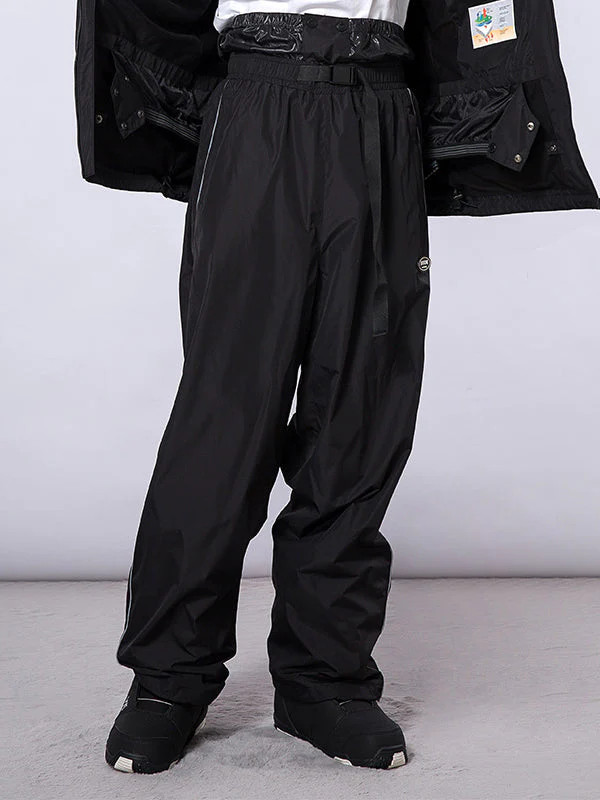 Men's Dook Snow Stripe Elastic Snowboard Pants - Image 5