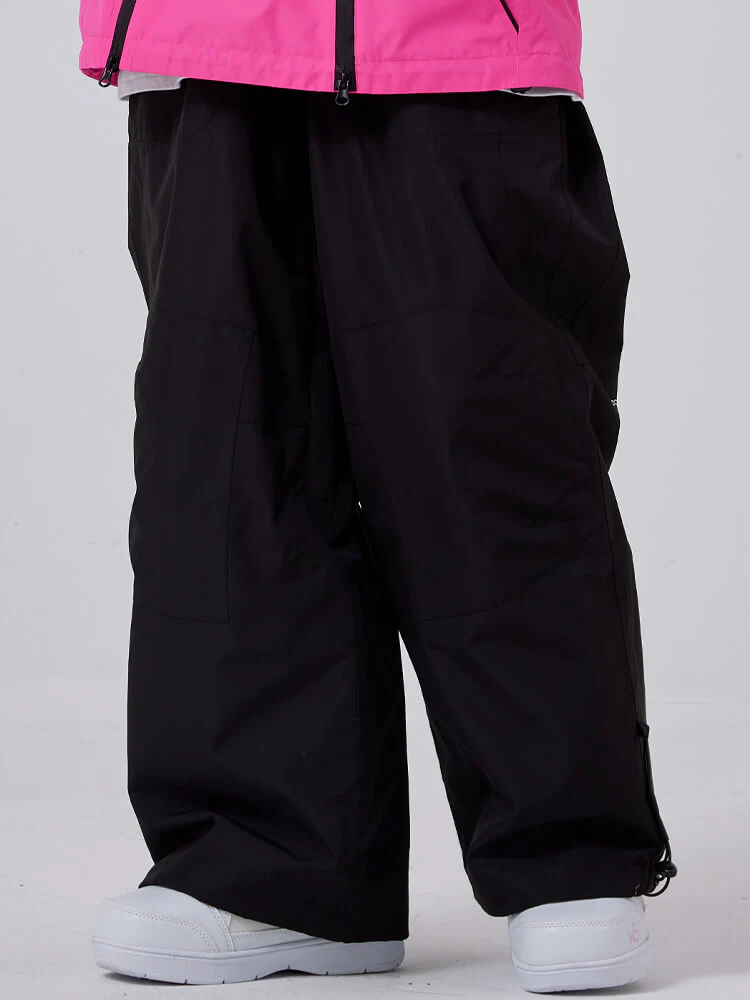 Men's Dook Snow Super Baggy Cargo Snowboard Pants - Image 5
