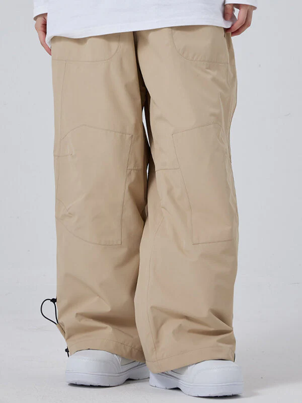 Men's Dook Snow Super Baggy Cargo Snowboard Pants - Image 7