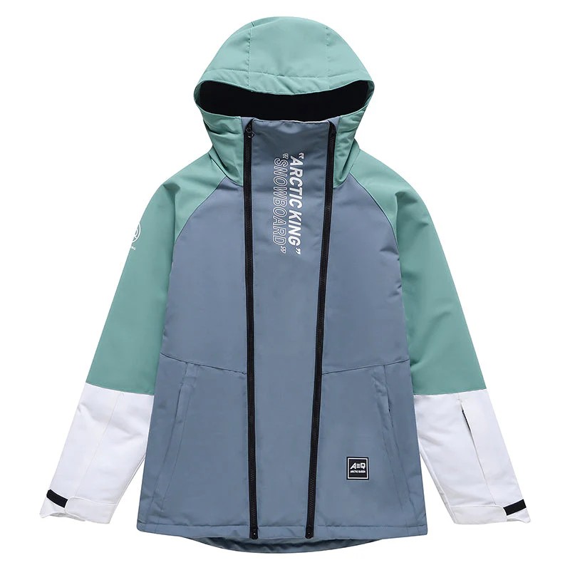 Men's Arctic Queen Winter Impression Zip Snow Jacket - Image 11
