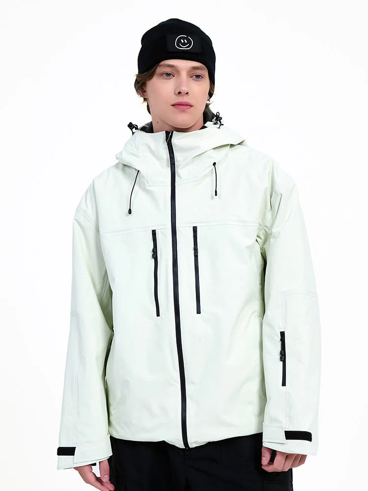 Men's Durable Mountain Pro All Weather Thermal 3L Snow Jacket - Image 2