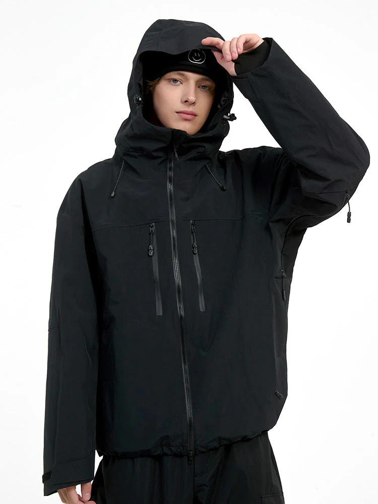 Men's Durable Mountain Pro All Weather Thermal 3L Snow Jacket - Image 4