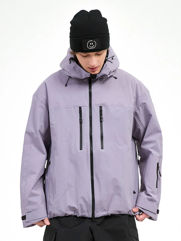 Men's Durable Mountain Pro All Weather Thermal 3L Snow Jacket - Image 7