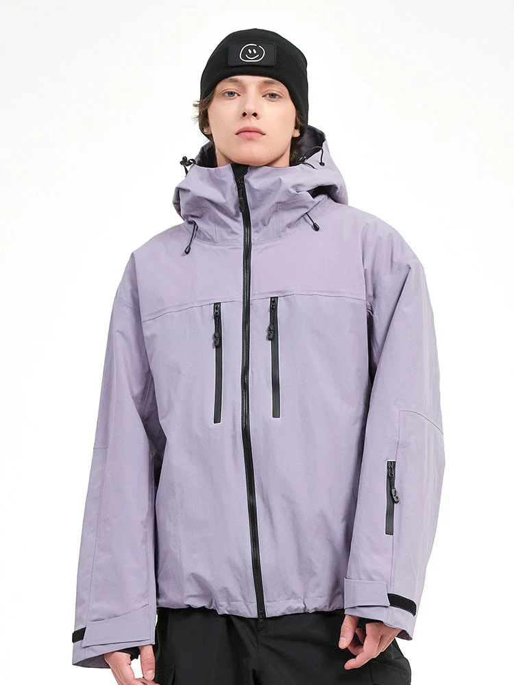 Men's Durable Mountain Pro All Weather Thermal 3L Snow Jacket - Image 8