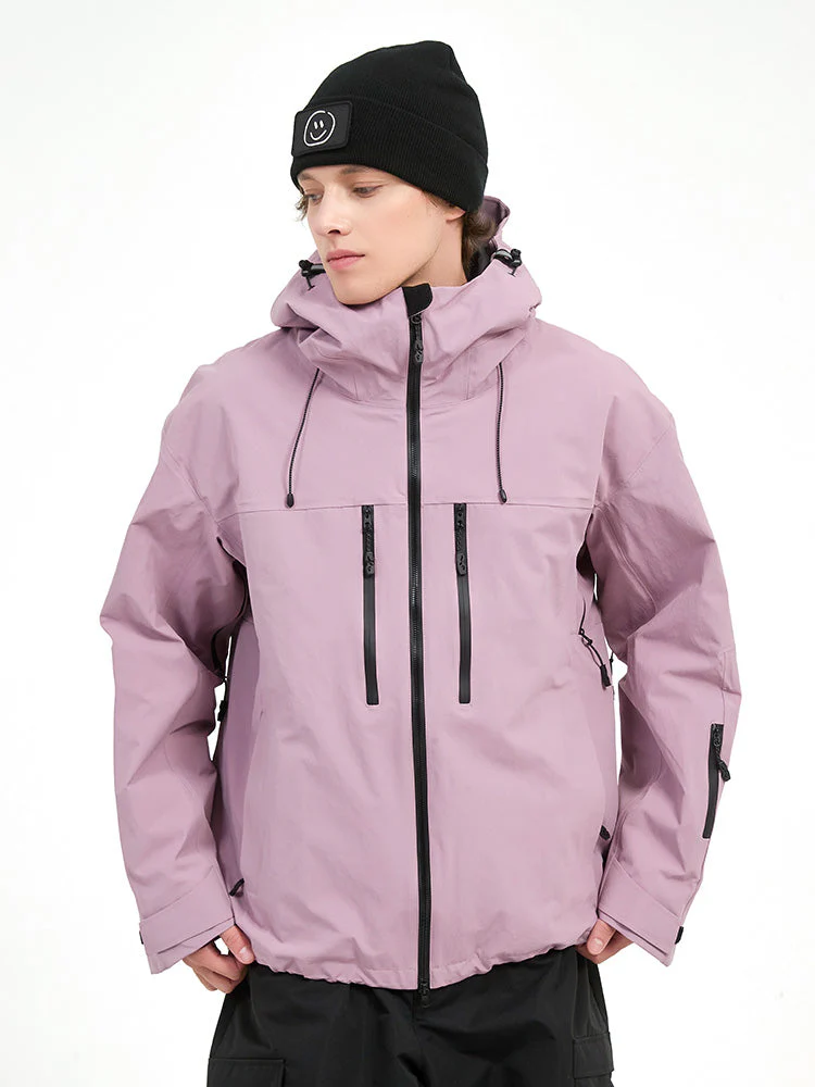 Men's Durable Mountain Pro All Weather Thermal 3L Snow Jacket - Image 9