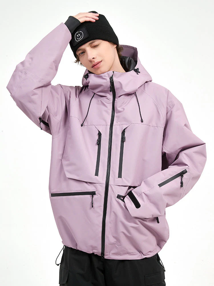 Men's Durable Steeze HypeShred Baggy Utility Cargo Snow Jacket - Image 10
