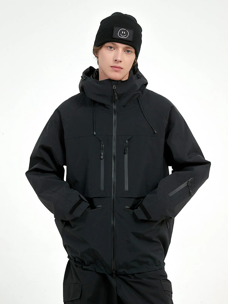 Men's Durable Steeze HypeShred Baggy Utility Cargo Snow Jacket - Image 2