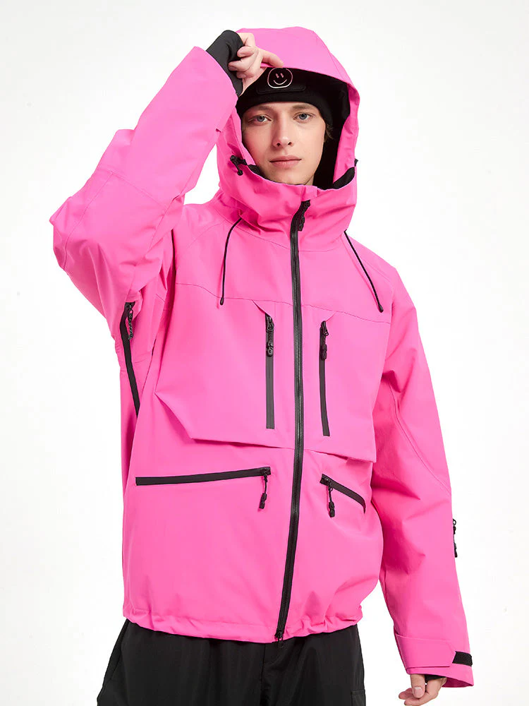 Men's Durable Steeze HypeShred Baggy Utility Cargo Snow Jacket - Image 3