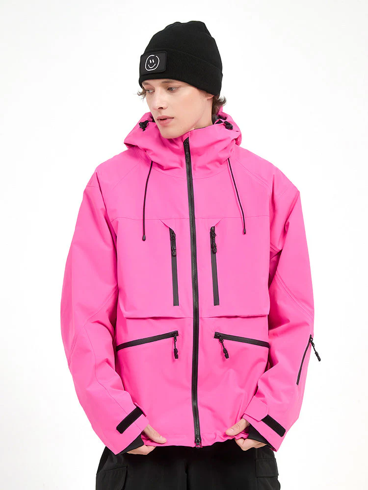 Men's Durable Steeze HypeShred Baggy Utility Cargo Snow Jacket - Image 4
