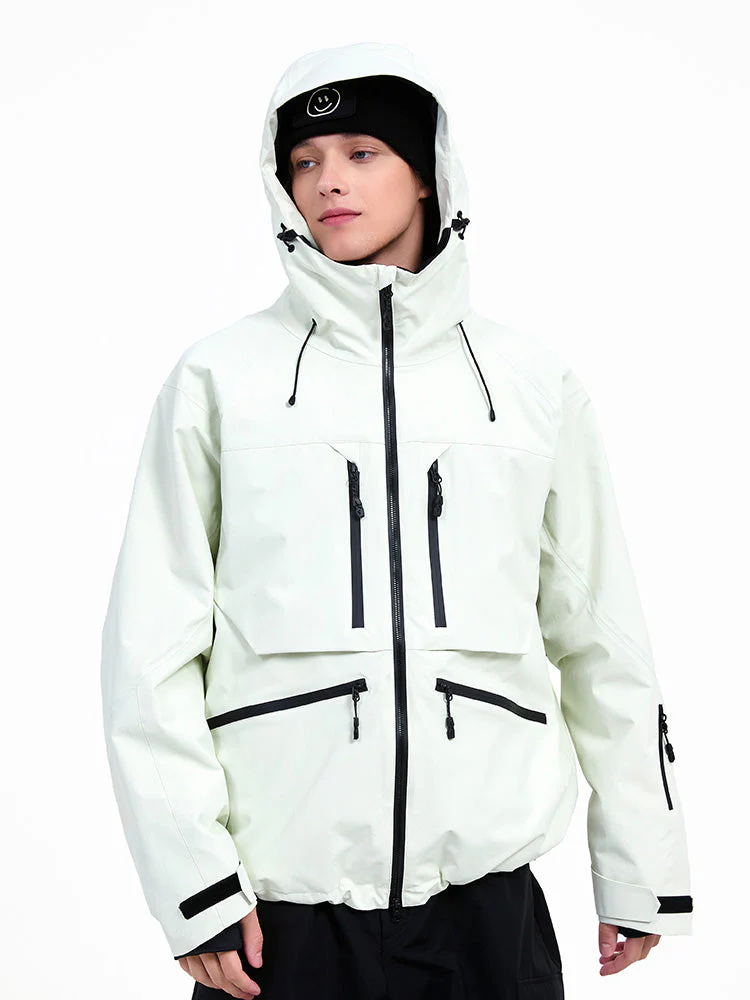 Men's Durable Steeze HypeShred Baggy Utility Cargo Snow Jacket - Image 6