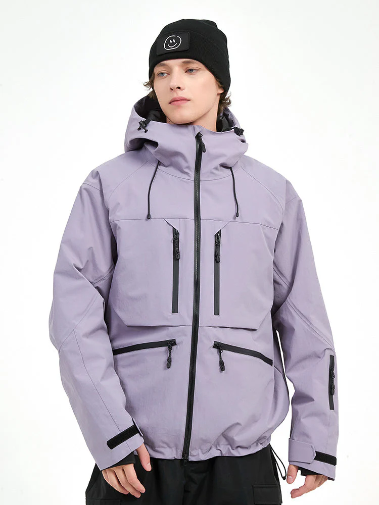 Men's Durable Steeze HypeShred Baggy Utility Cargo Snow Jacket - Image 8