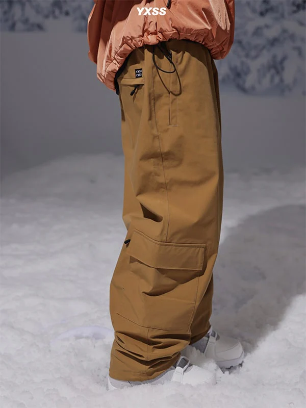 Men's Freestyle Mountain Cargo Snow Pants - Image 4