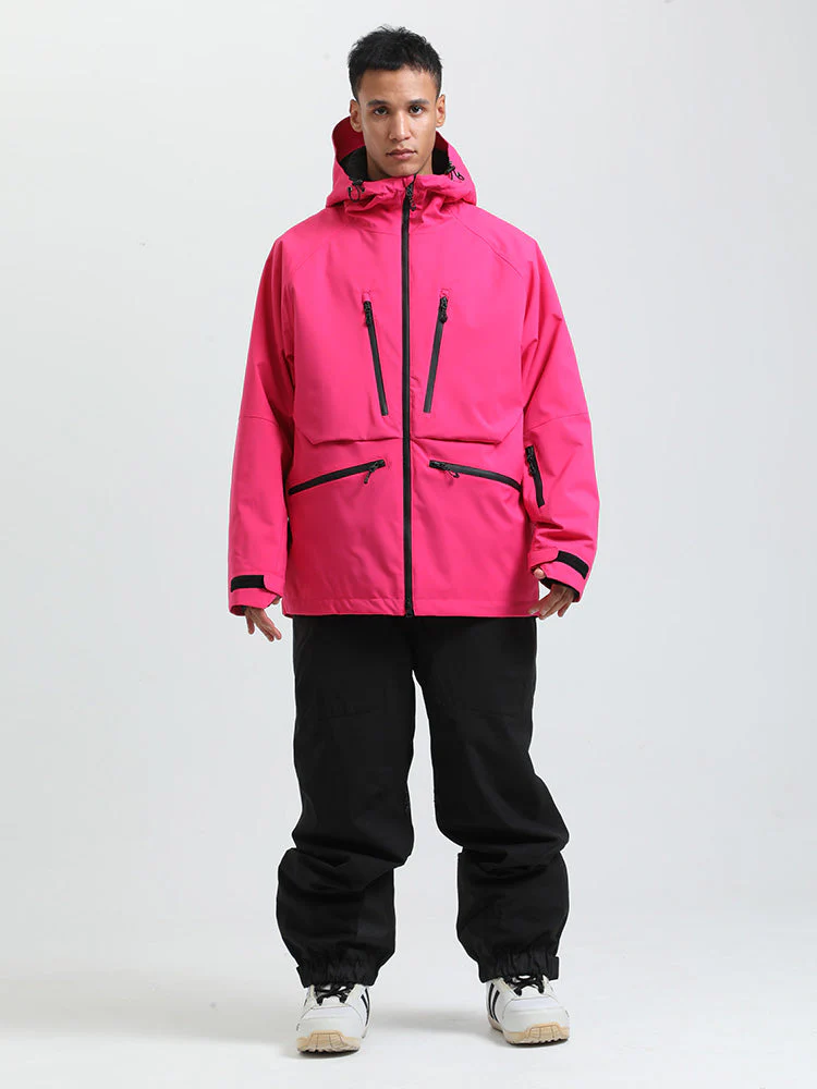 Men's Gsou Snow Durable Mountain Pro All Function Cargo Snow Suit - Image 15