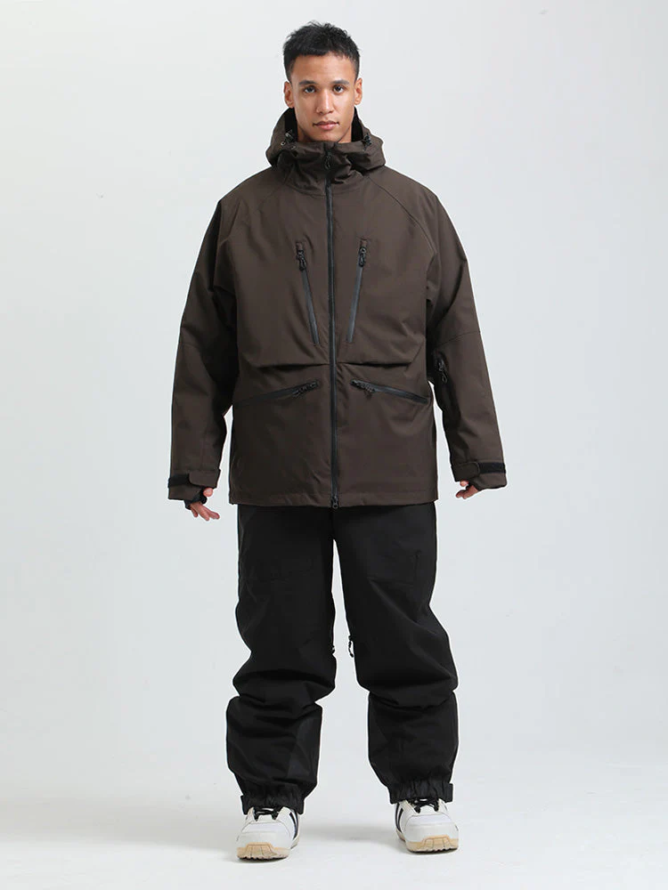 Men's Gsou Snow Durable Mountain Pro All Function Cargo Snow Suit - Image 2
