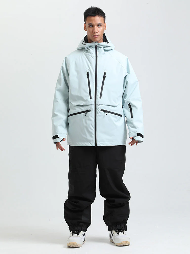 Men's Gsou Snow Durable Mountain Pro All Function Cargo Snow Suit - Image 20