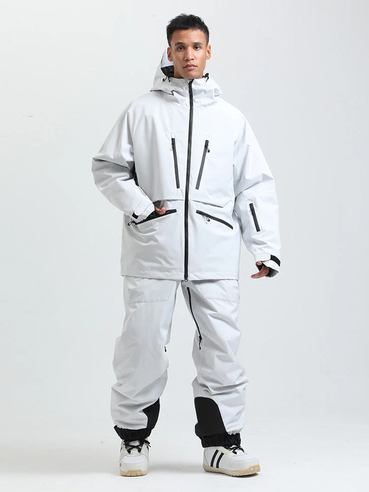 Men's Gsou Snow Durable Mountain Pro All Function Cargo Snow Suit - Image 25