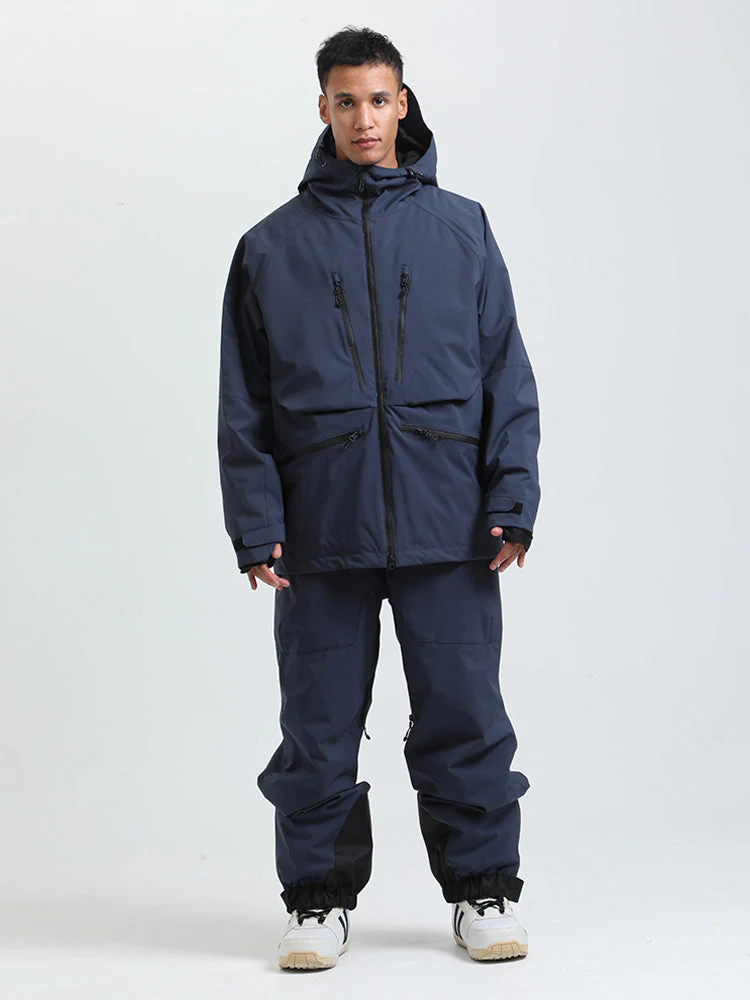 Men's Gsou Snow Durable Mountain Pro All Function Cargo Snow Suit - Image 3