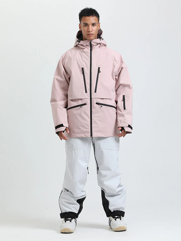 Men's Gsou Snow Durable Mountain Pro All Function Cargo Snow Suit - Image 32