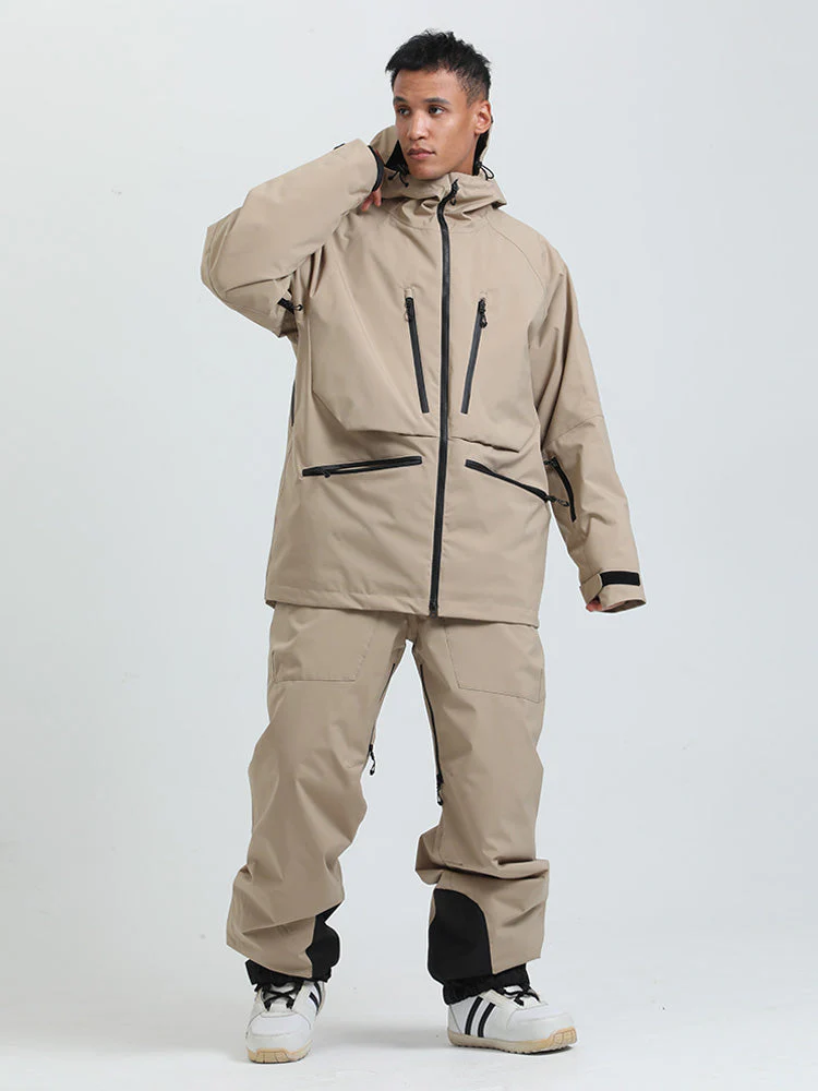 Men's Gsou Snow Durable Mountain Pro All Function Cargo Snow Suit - Image 5