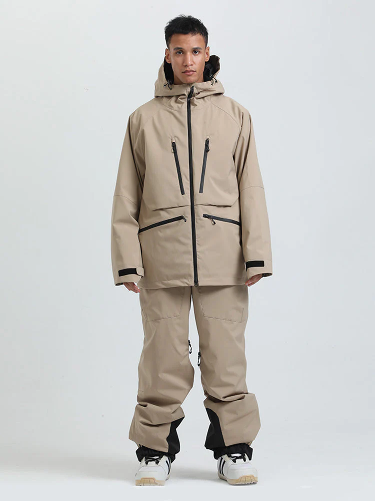 Men's Gsou Snow Durable Mountain Pro All Function Cargo Snow Suit - Image 6