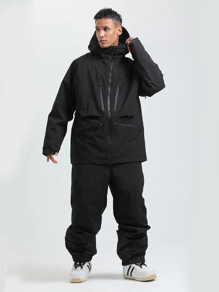 Men's Gsou Snow Durable Mountain Pro All Function Cargo Snow Suit - Image 7