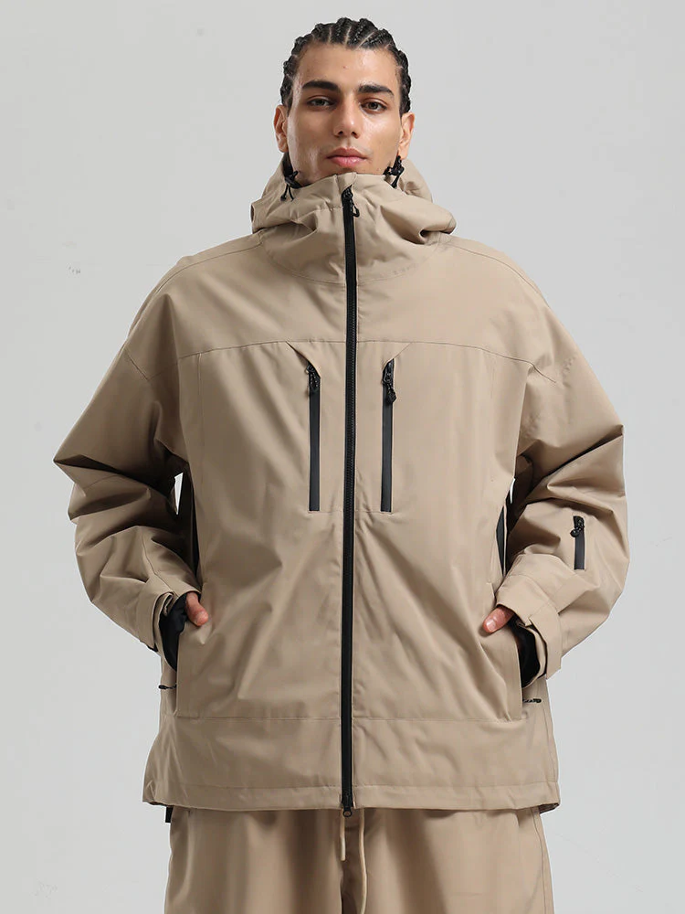 Men's Gsou Snow Durable Mountain Pro Insulated Wind Armor Snow Jacket - Image 10