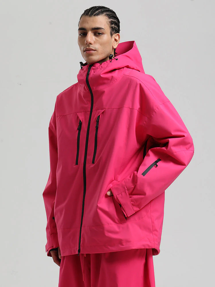 Men's Gsou Snow Durable Mountain Pro Insulated Wind Armor Snow Jacket - Image 14